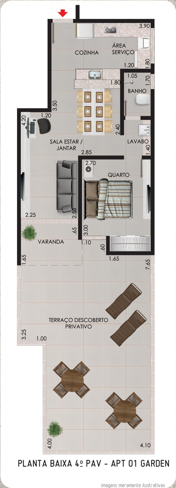 Planta do Garden